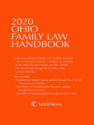 cover image of Ohio Family Law Handbook